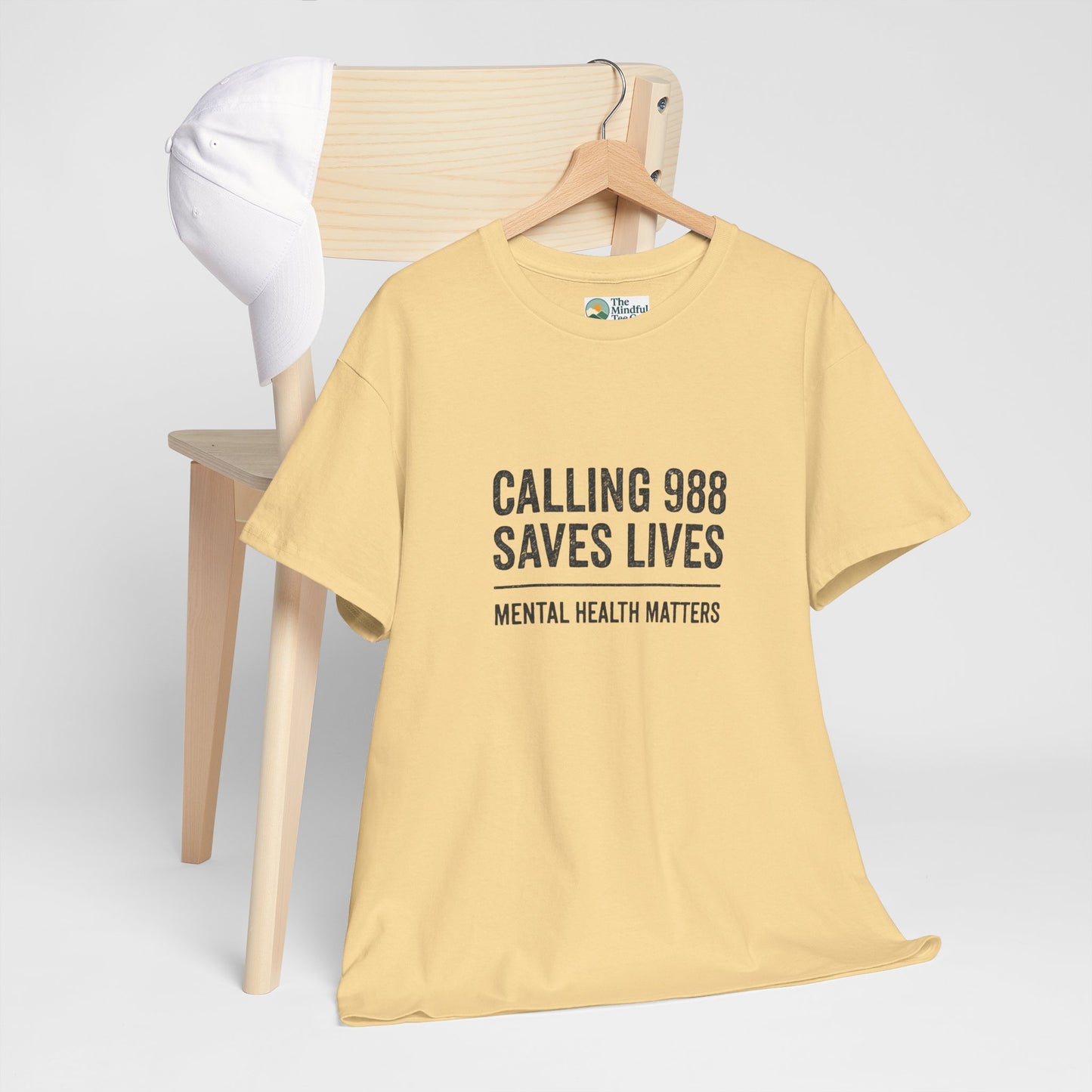 Calling 988 Saves Lives T-Shirt - Mental Health Awareness