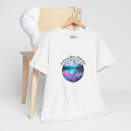 Embrace Your Chill Side T-Shirt– Peace Over Chaos Tee