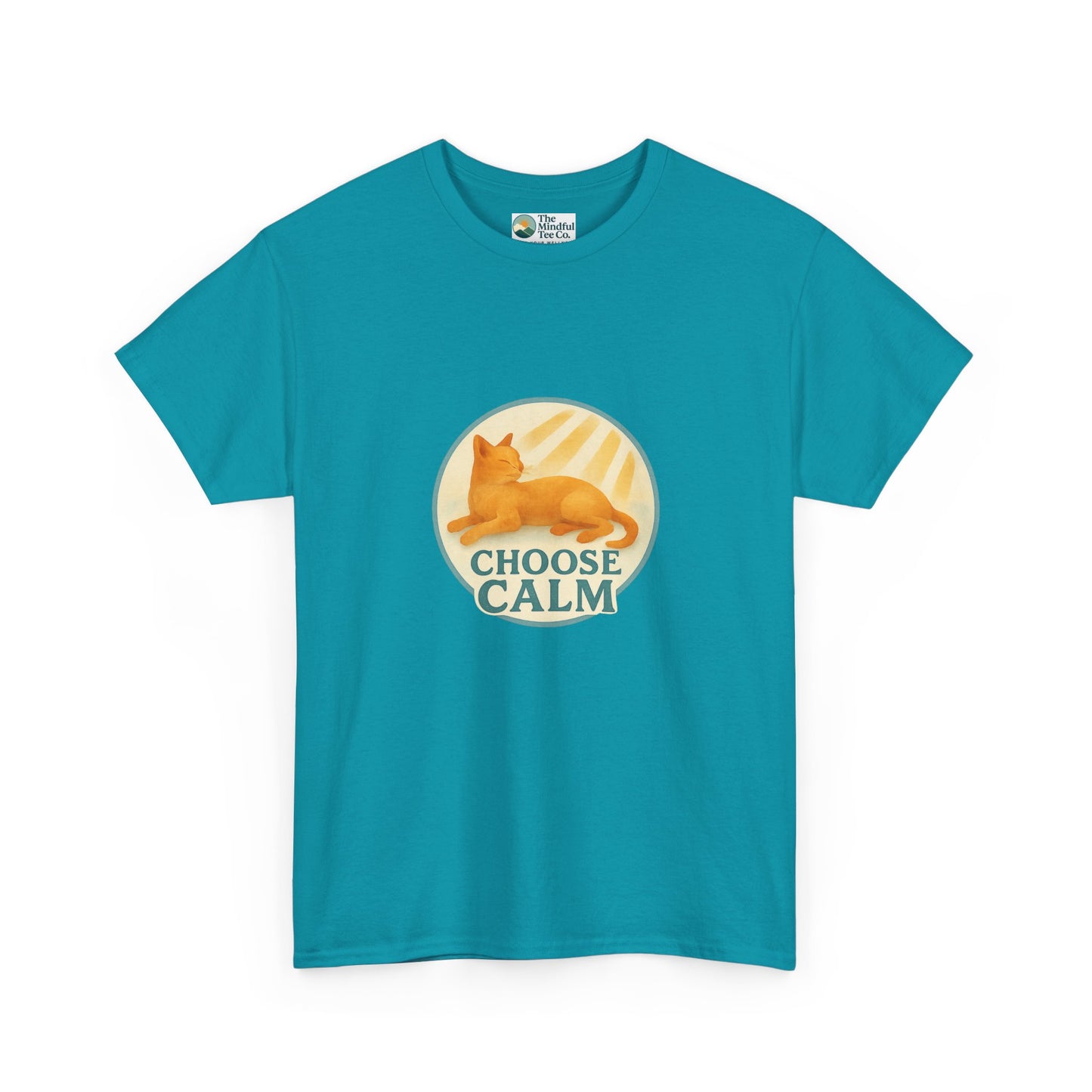 Choose Calm T-Shirt – Relaxing Cat Tee