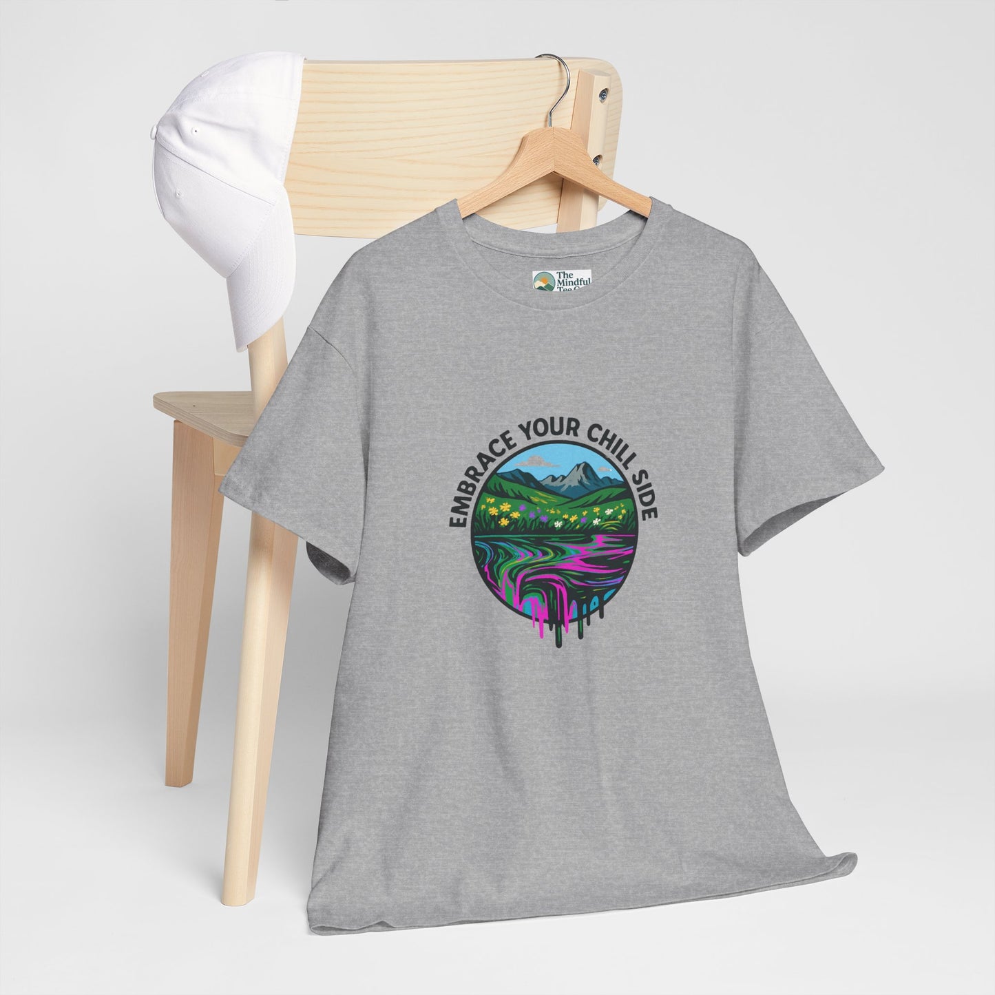 Embrace Your Chill Side T-Shirt - Alpine Meadow Meltdown Tee