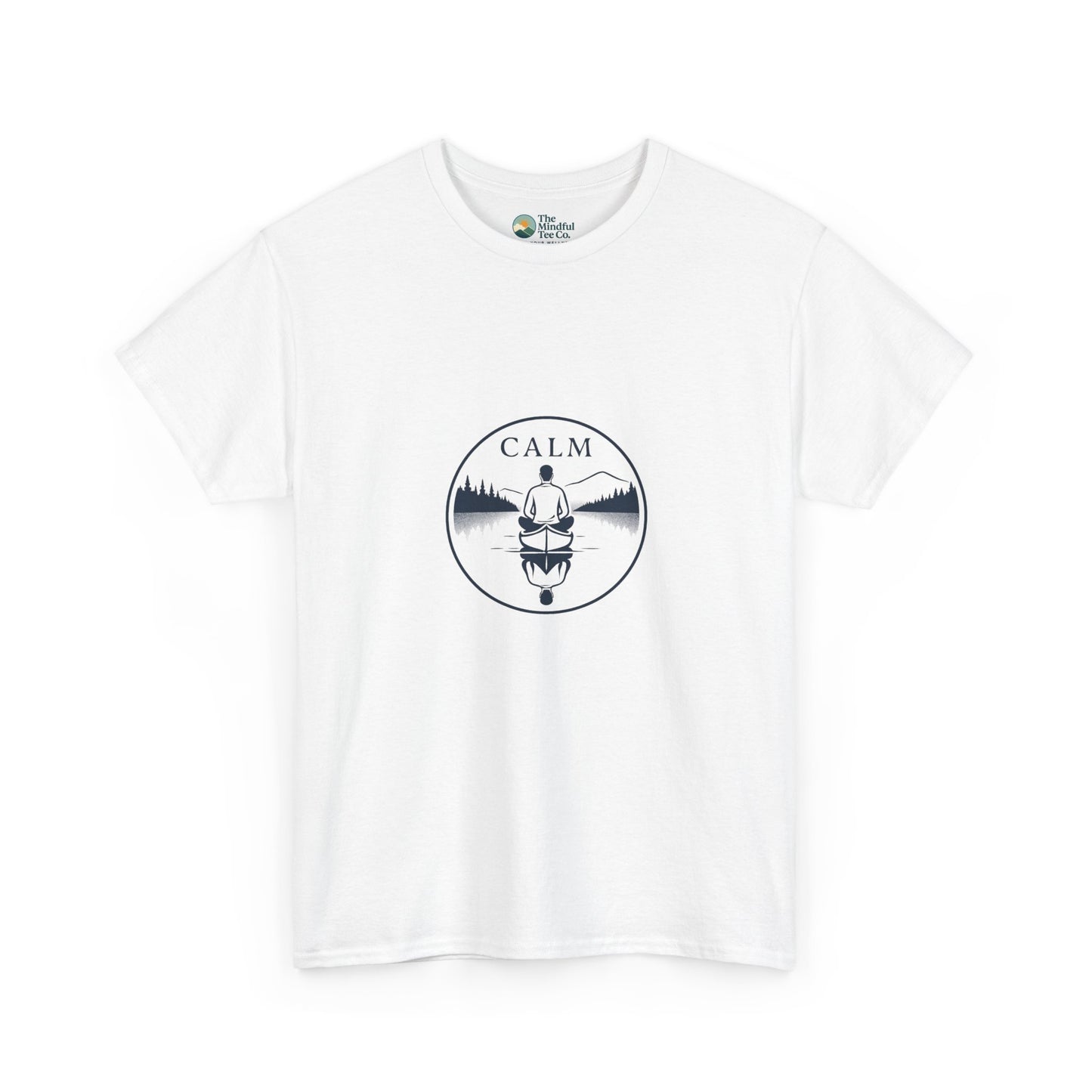 Calm T-Shirt – Minimalist Meditation Tee