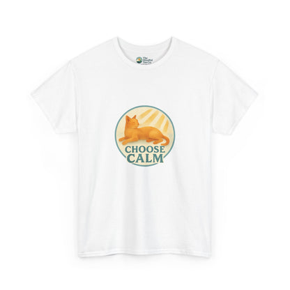 Choose Calm T-Shirt – Relaxing Cat Tee