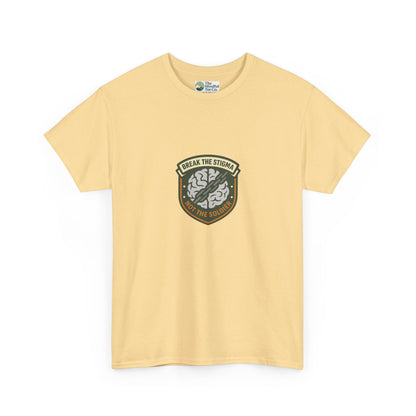 Break the Stigma T-Shirt – Military Mental Health Tee