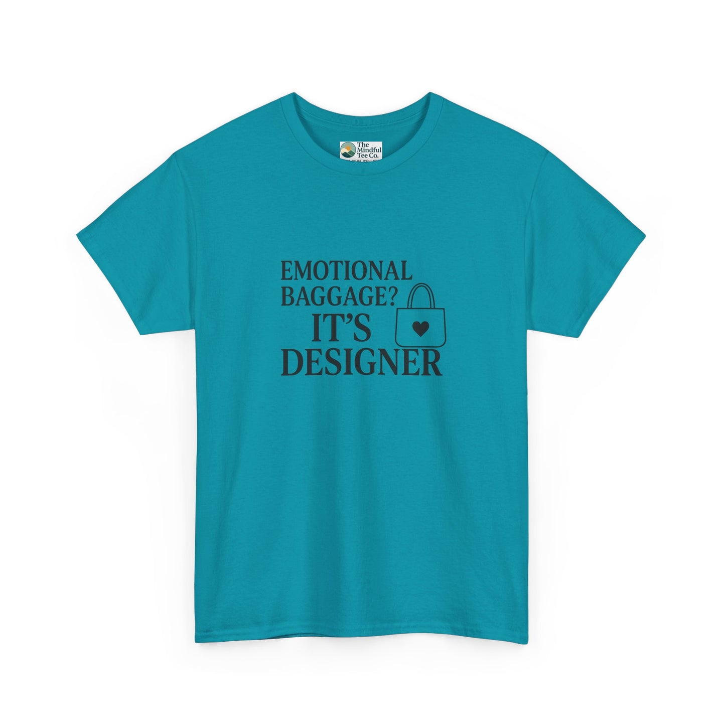 Emotional Baggage? It’s Designer T-Shirt – Mental Health Tee