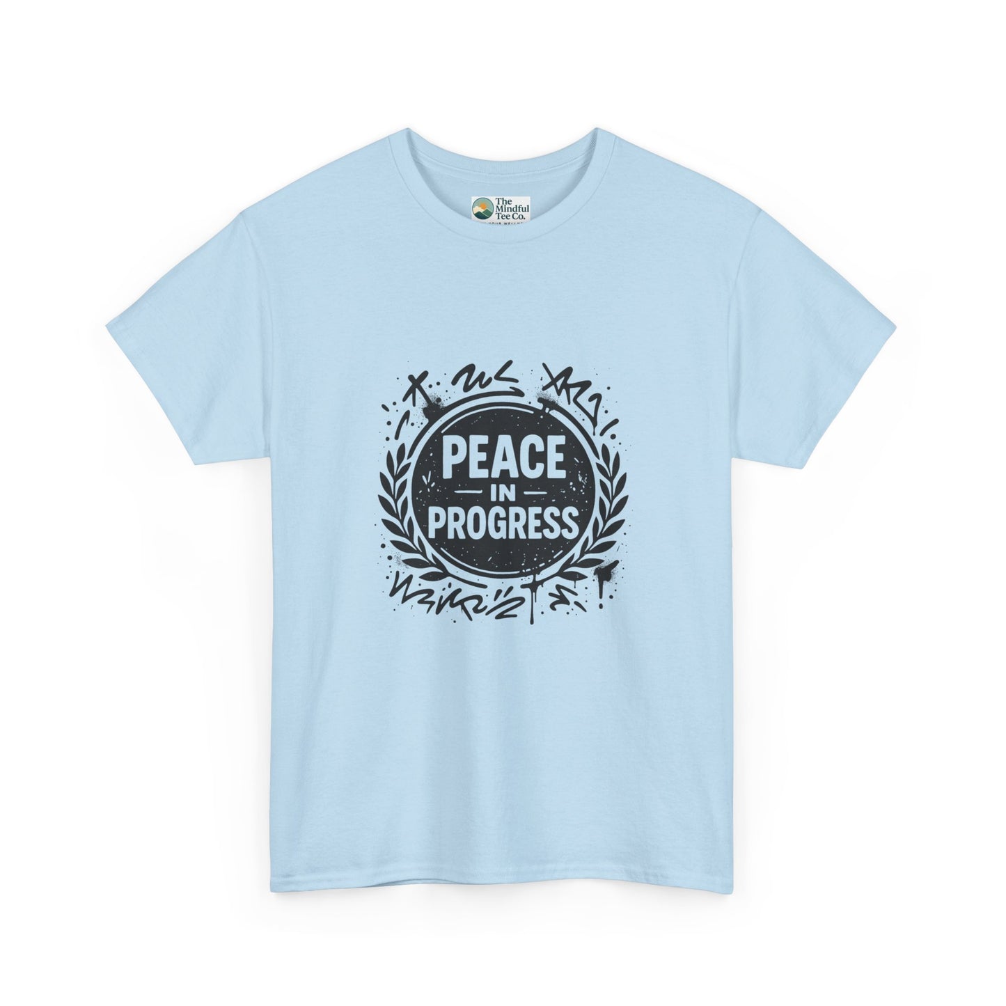 Peace in Progress T-Shirt – Streetwear Mindfulness Tee