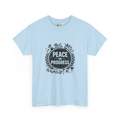 Peace in Progress T-Shirt – Streetwear Mindfulness Tee