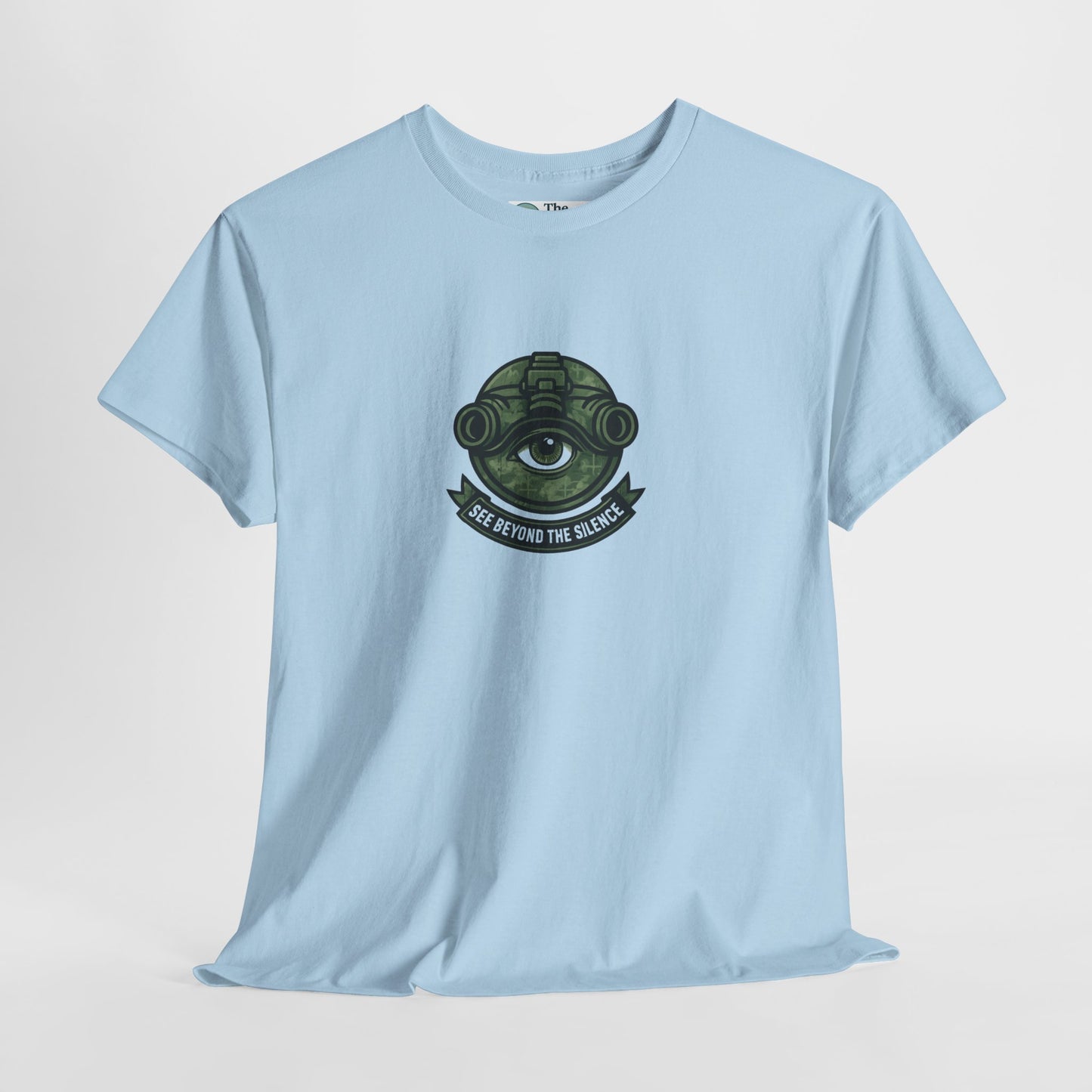 See Beyond the Silence T-Shirt – Military Awareness & Mental Strength  Tee
