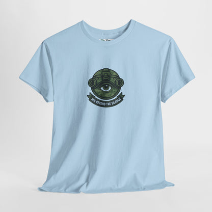 See Beyond the Silence T-Shirt – Military Awareness & Mental Strength  Tee