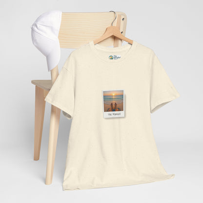 This Moment T-Shirt - Ocean Sunset Mindfulness Tee