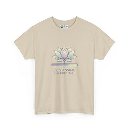 Processing the Present T-Shirt – Mindfulness & Balance Tee