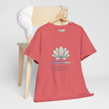 Processing the Present T-Shirt – Mindfulness & Balance Tee