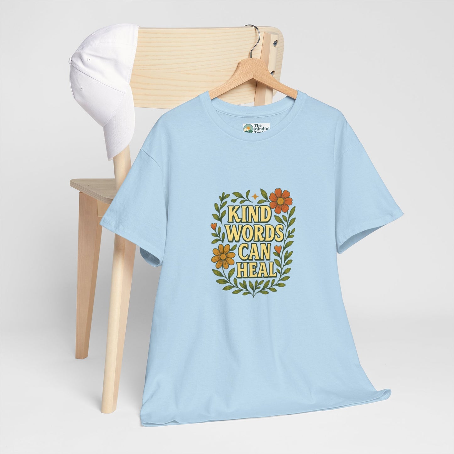 Kind Words Can Heal T-Shirt – Positivity Tee