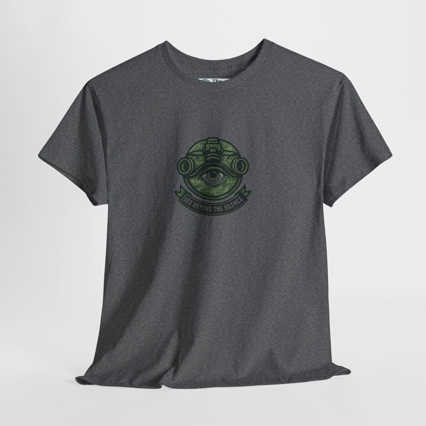 See Beyond the Silence T-Shirt – Military Awareness & Mental Strength  Tee
