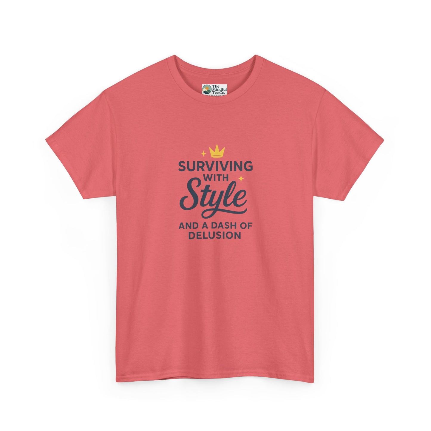 Surviving with Style T-Shirt – Mental Health & Self-Care Tee