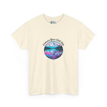Embrace Your Chill Side T-Shirt– Peace Over Chaos Tee
