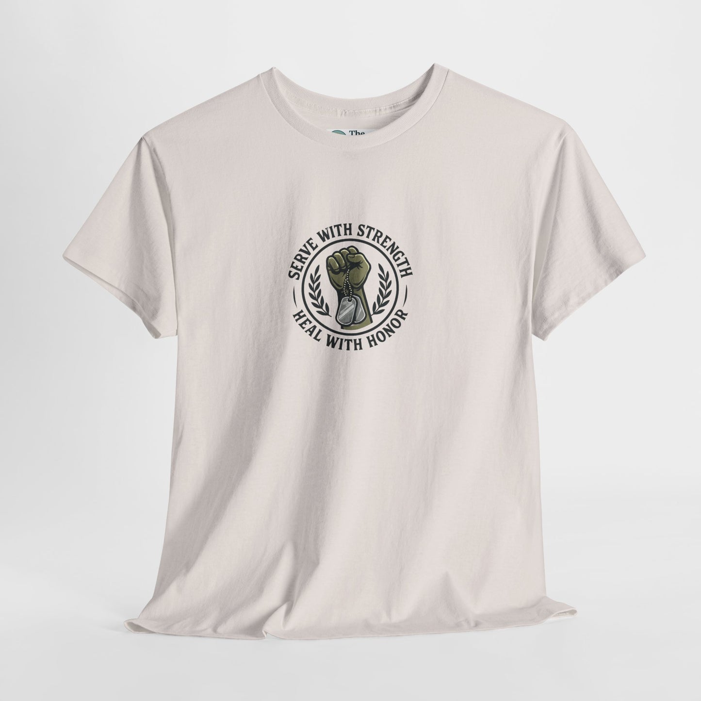 Serve with Strength T-Shirt – Military Mental Health Tee