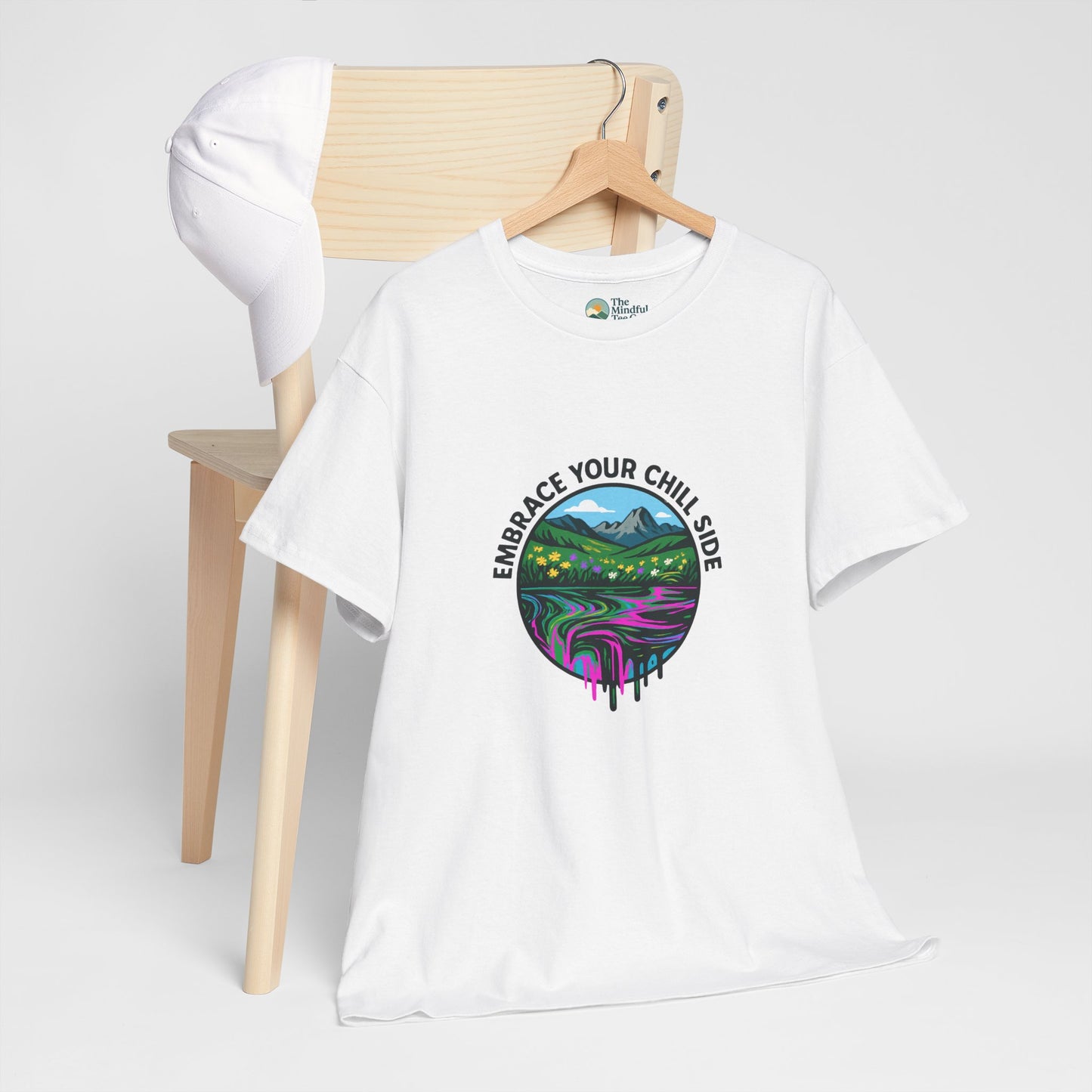 Embrace Your Chill Side T-Shirt - Alpine Meadow Meltdown Tee