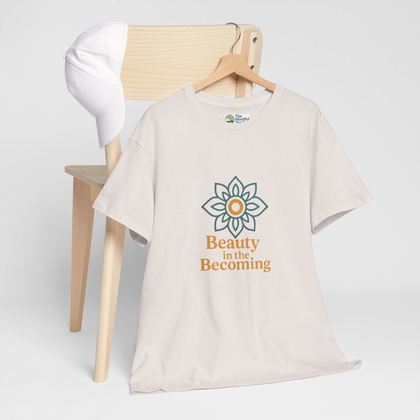 Beauty in the Becoming T-Shirt – Mandala & Mindfulness Growth Tee
