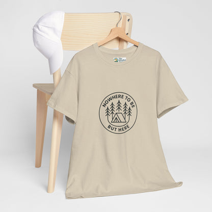 Nowhere to Be But Here T-Shirt – Nature Mindfulness Tee