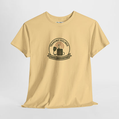 Transmit Feelings T-Shirt – Mental Health Matters  Tee