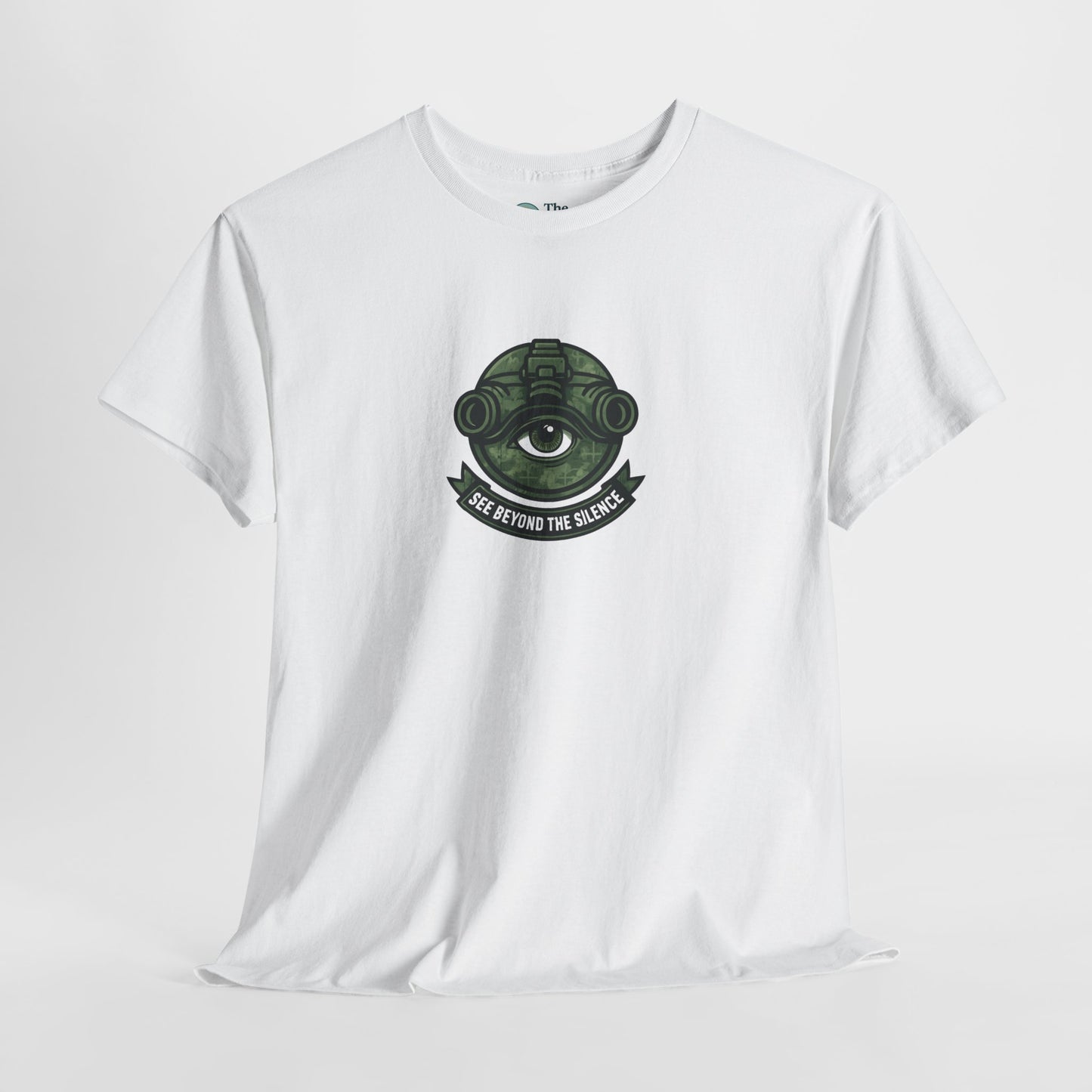 See Beyond the Silence T-Shirt – Military Awareness & Mental Strength  Tee