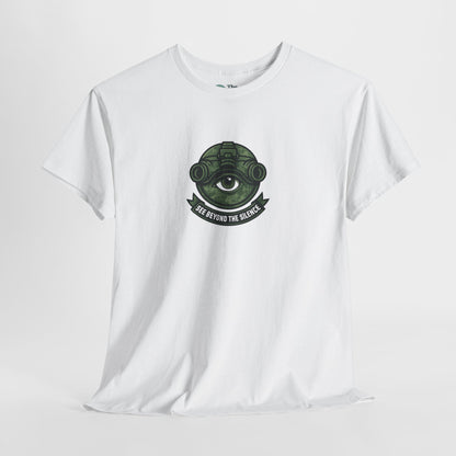 See Beyond the Silence T-Shirt – Military Awareness & Mental Strength  Tee