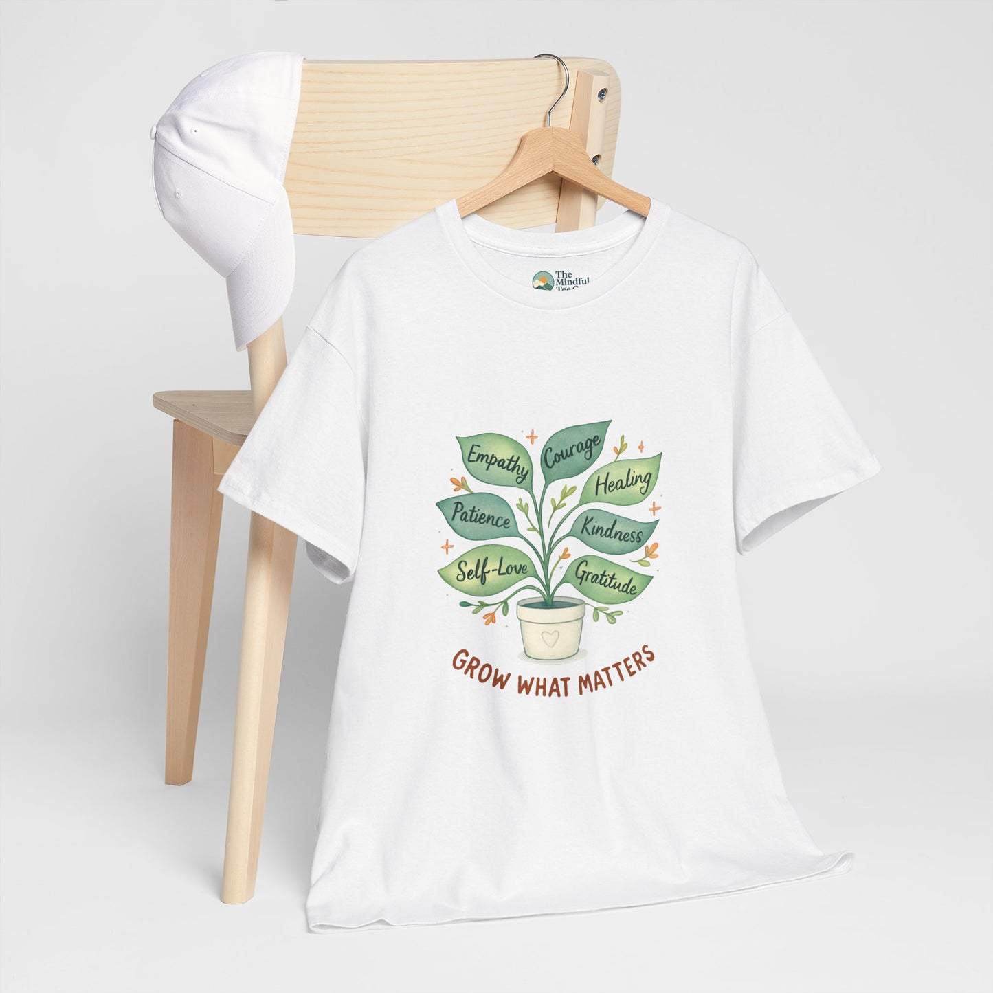 Grow What Matters T-Shirt – Self-Growth  Tee