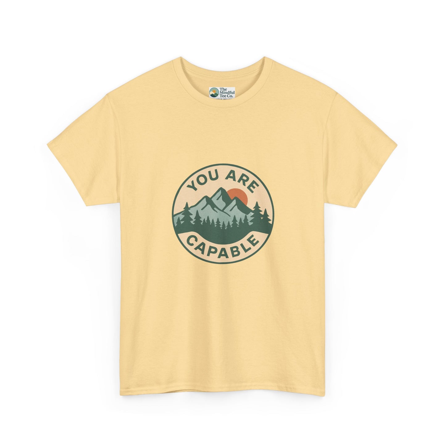 You Are Capable T-Shirt – Motivational Mountain Tee