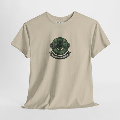 See Beyond the Silence T-Shirt – Military Awareness & Mental Strength  Tee