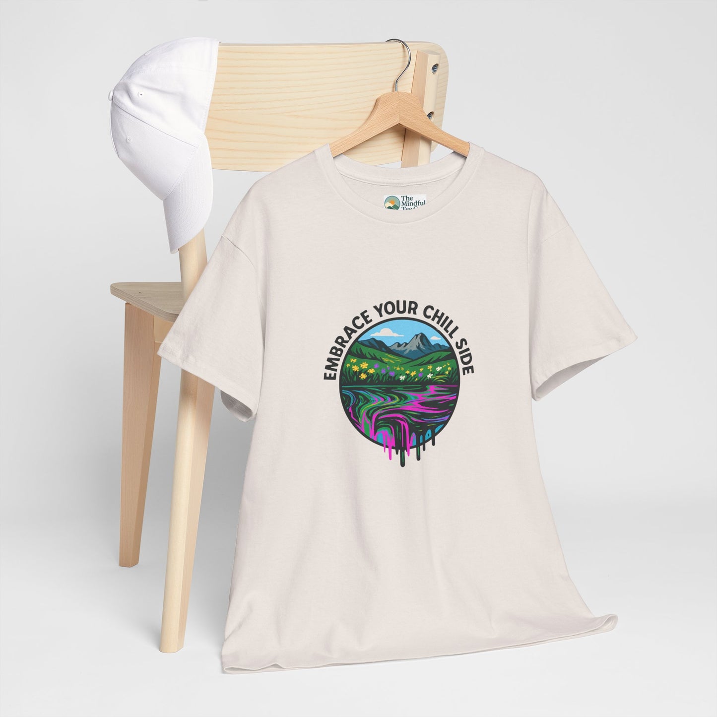 Embrace Your Chill Side T-Shirt - Alpine Meadow Meltdown Tee