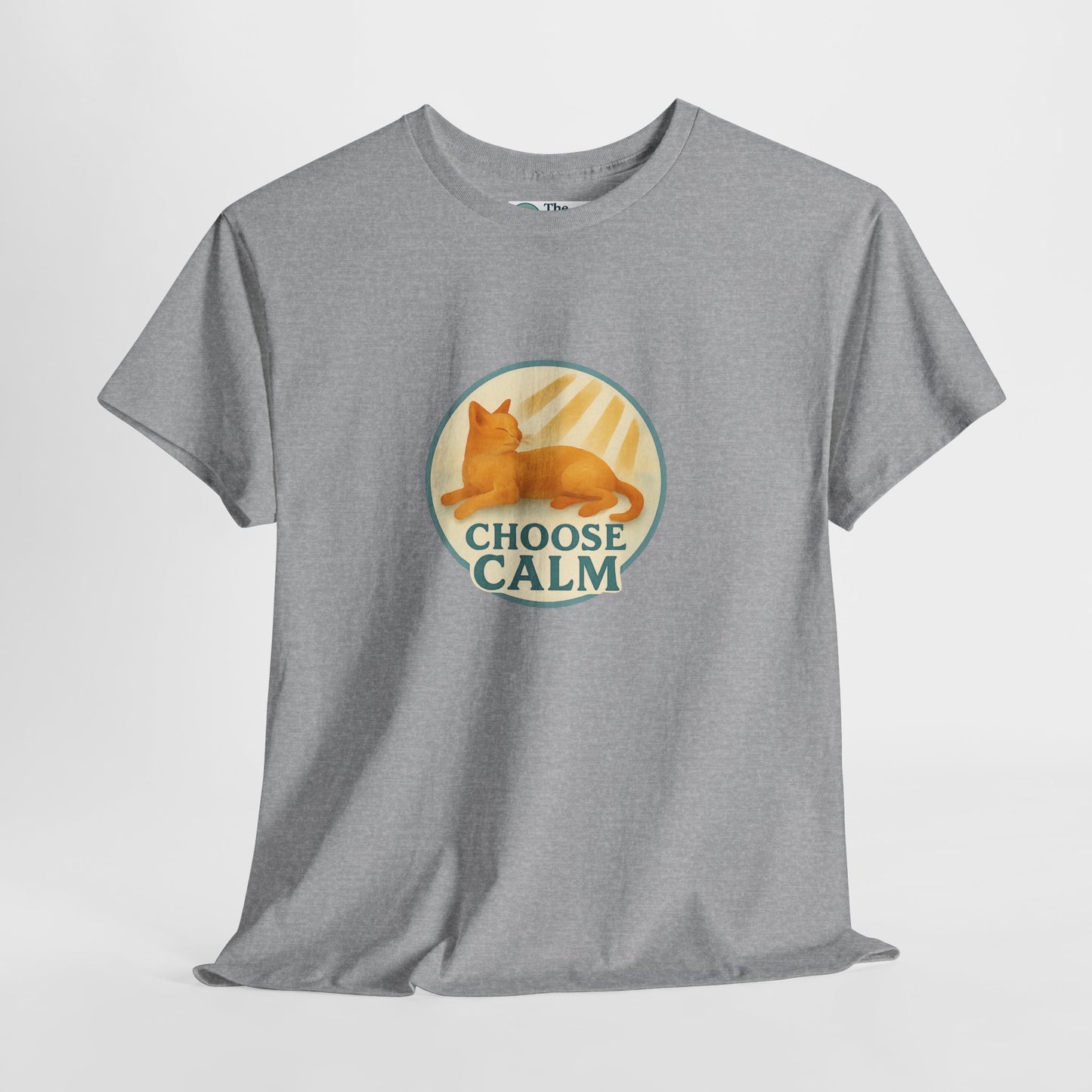 Choose Calm T-Shirt – Relaxing Cat Tee