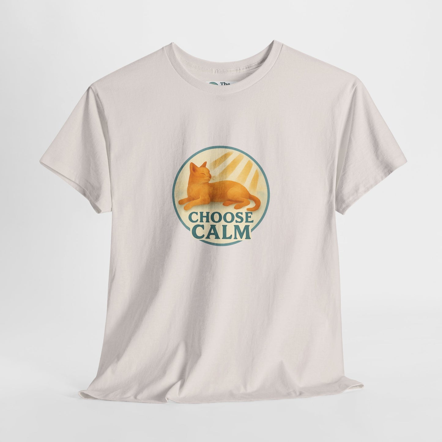 Choose Calm T-Shirt – Relaxing Cat Tee