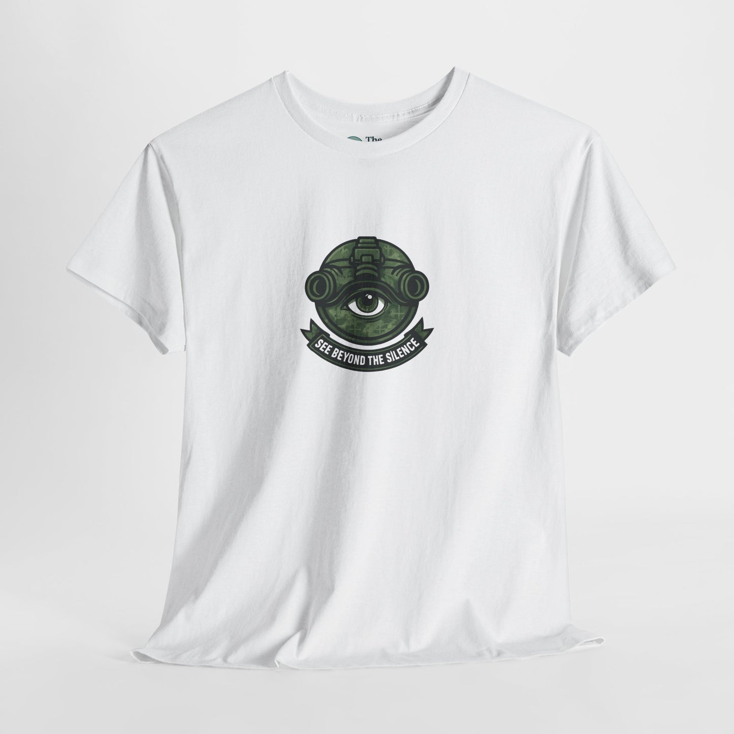 See Beyond the Silence T-Shirt – Military Awareness & Mental Strength  Tee