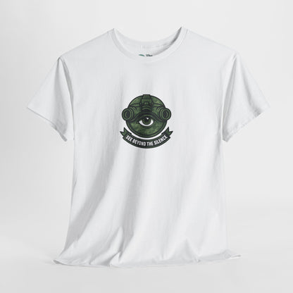See Beyond the Silence T-Shirt – Military Awareness & Mental Strength  Tee