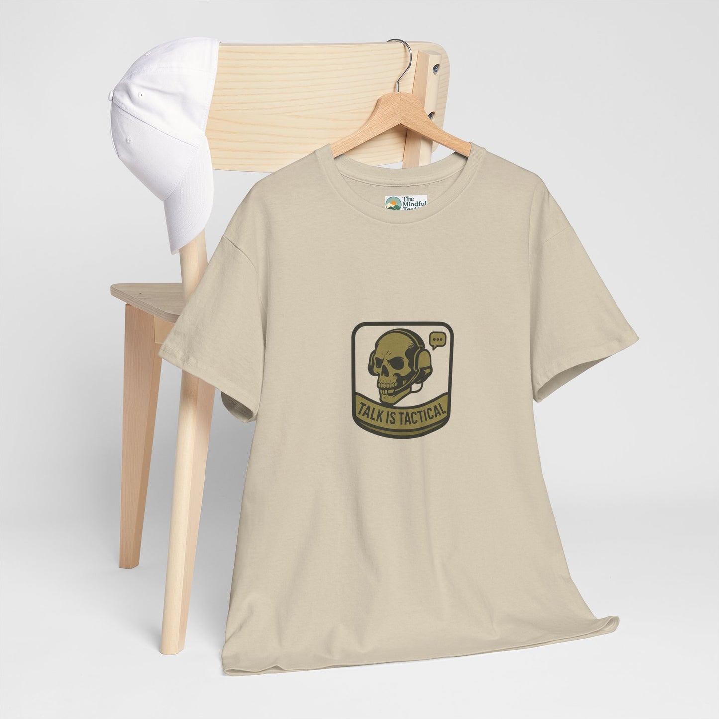 Talk Is Tactical T-Shirt – Military Communication & Resilience  Tee