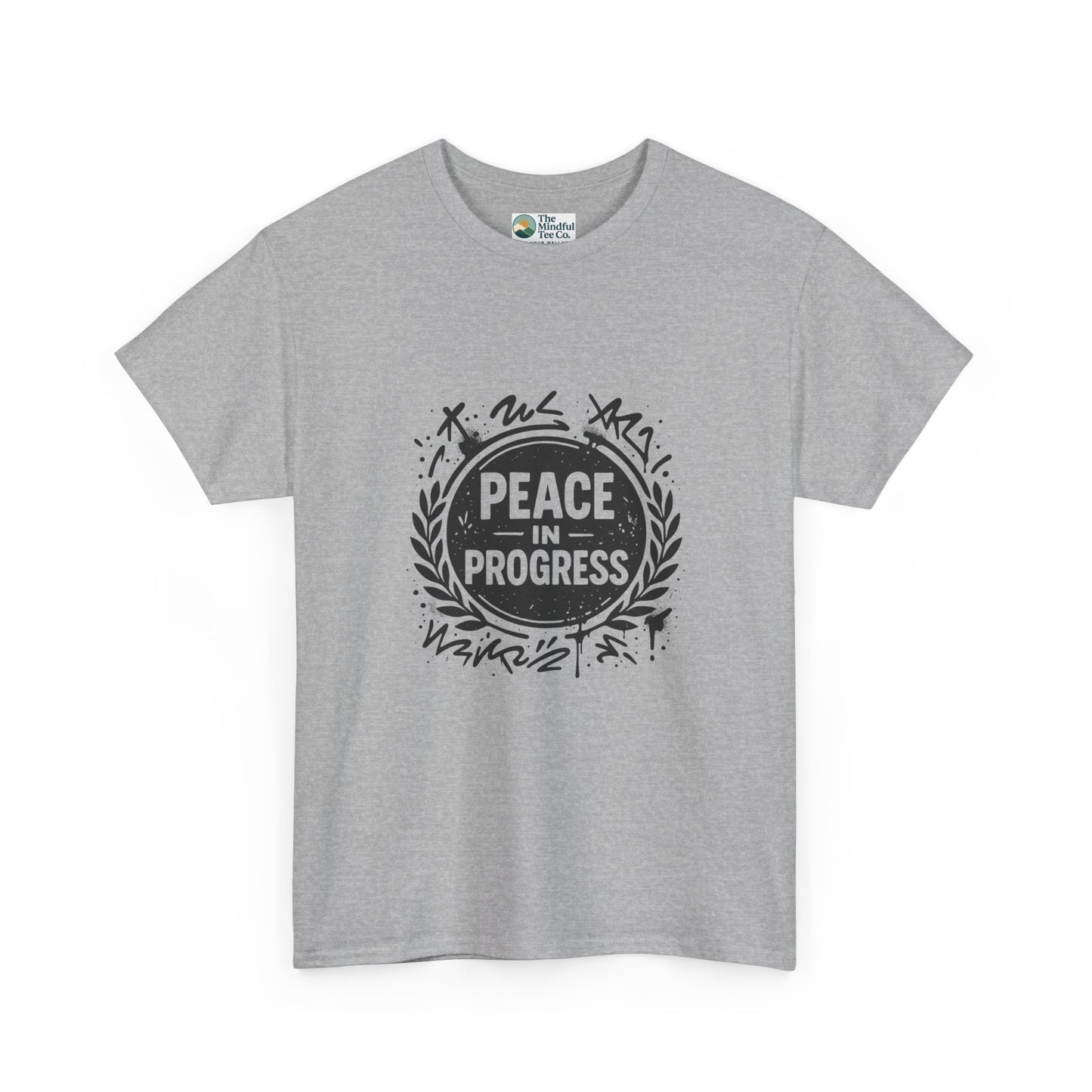 Peace in Progress T-Shirt – Streetwear Mindfulness Tee
