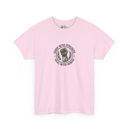 Serve with Strength T-Shirt – Military Mental Health Tee