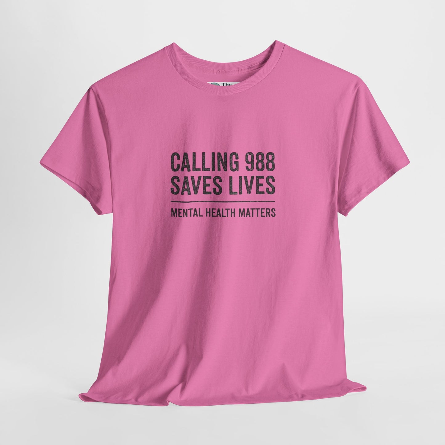 Calling 988 Saves Lives T-Shirt - Mental Health Awareness  Tee