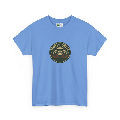 Check In, Carry On T-Shirt - Military Mental Health Tee