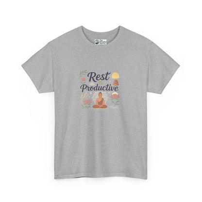 Rest Is Productive T-Shirt – Mindfulness & Meditation Tee