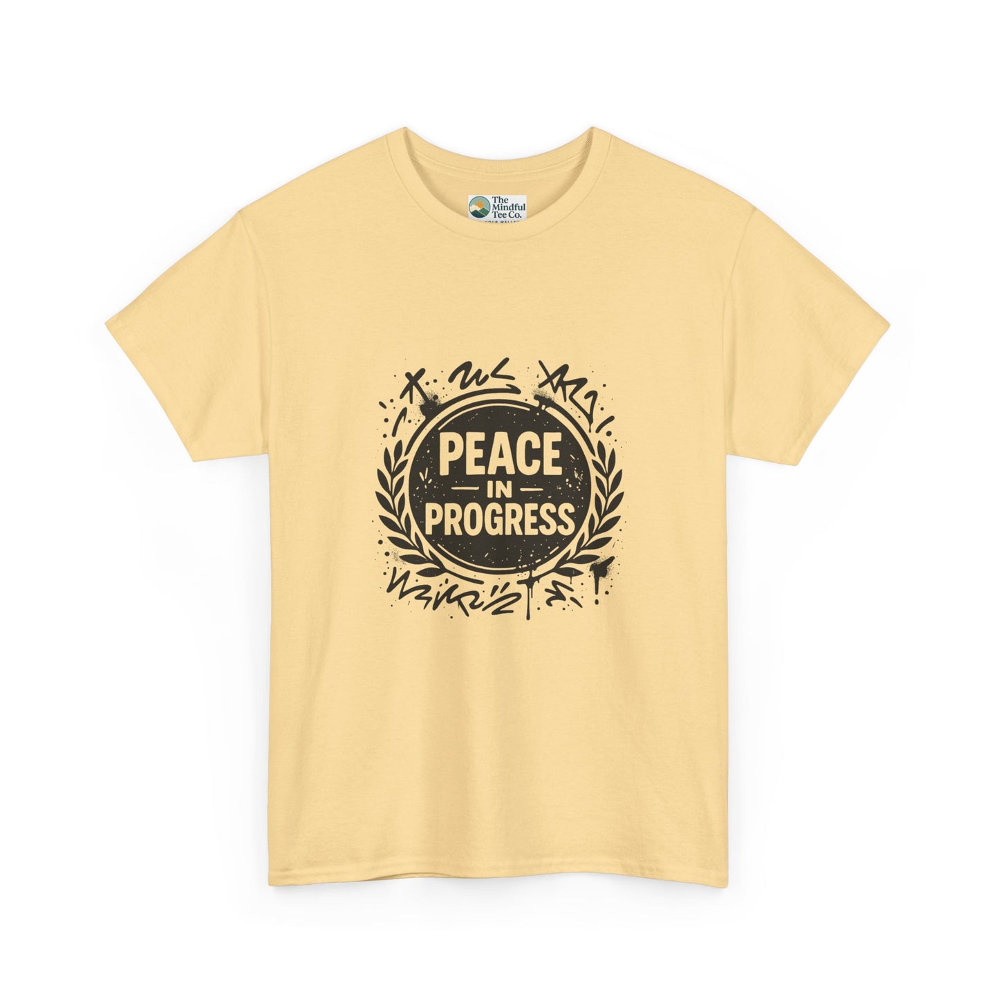 Peace in Progress T-Shirt – Streetwear Mindfulness Tee