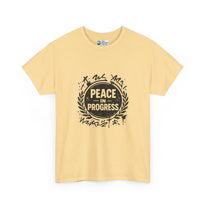 Peace in Progress T-Shirt – Streetwear Mindfulness Tee