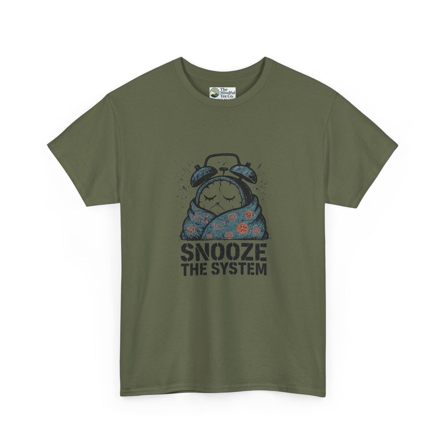Snooze the System T-Shirt – Anti-Hustle Tee