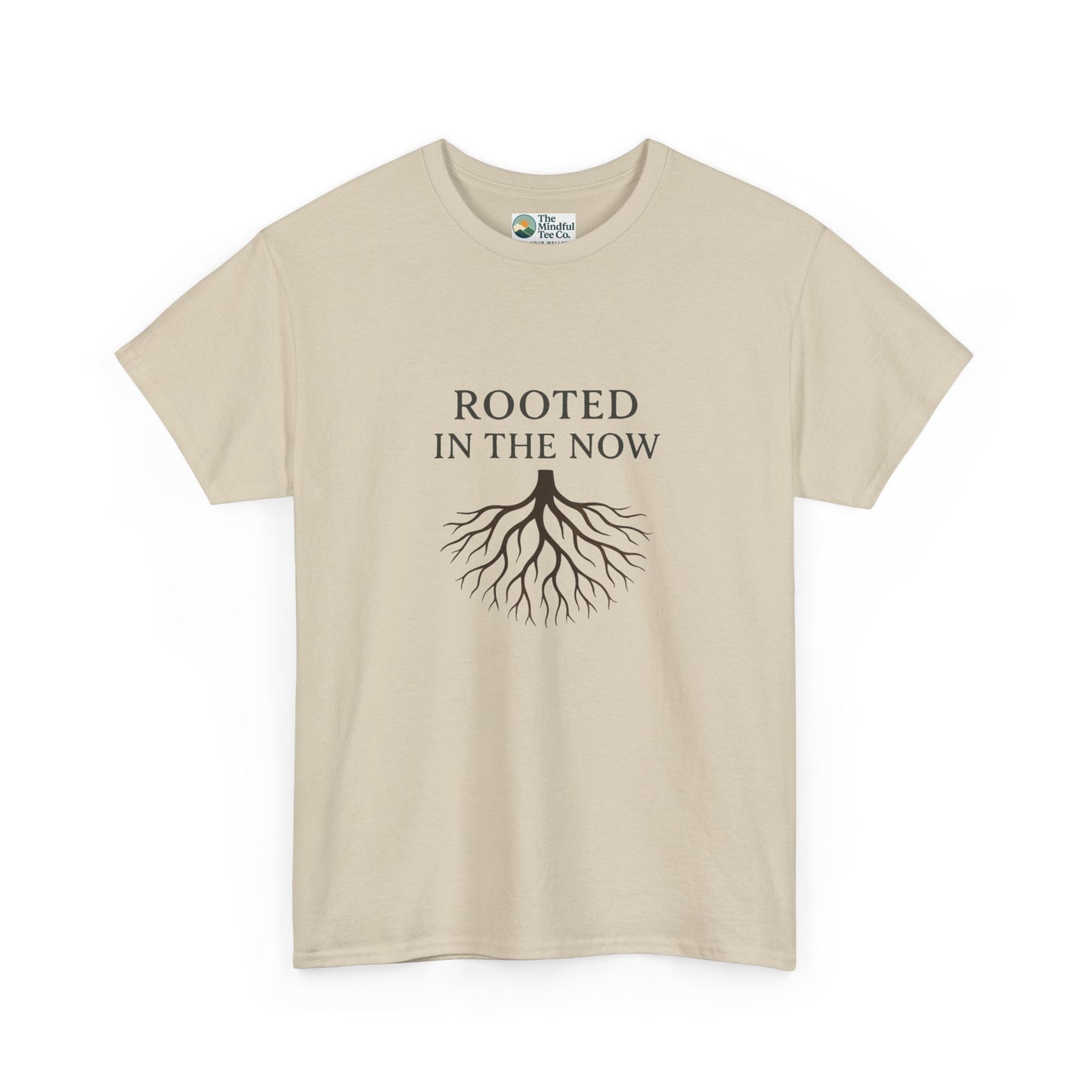 Rooted in the Now T-Shirt – Mindfulness & Grounding Tee