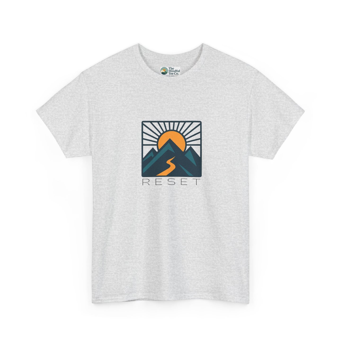 RESET T-Shirt – Motivational Sunrise Tee