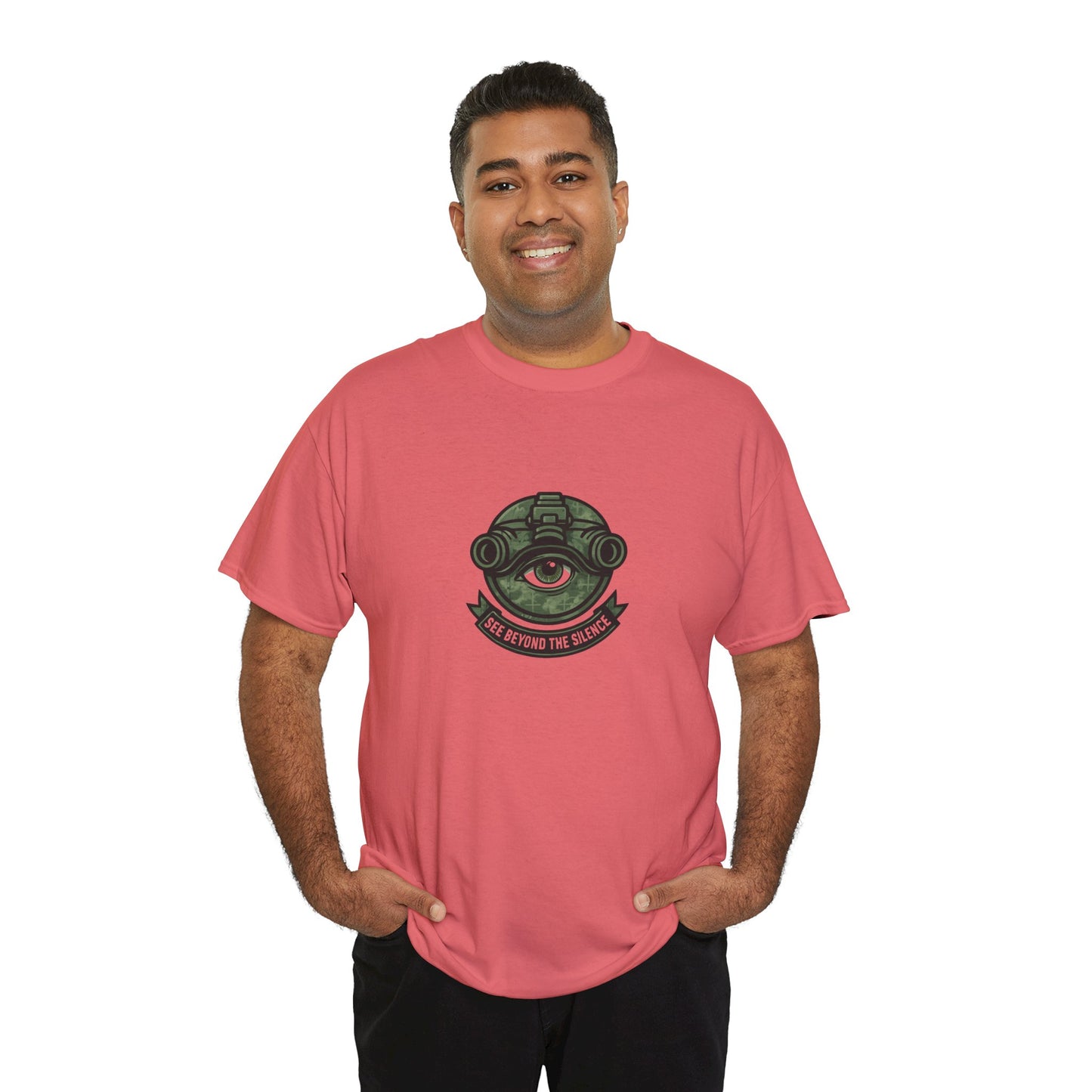 See Beyond the Silence T-Shirt – Military Awareness & Mental Strength  Tee