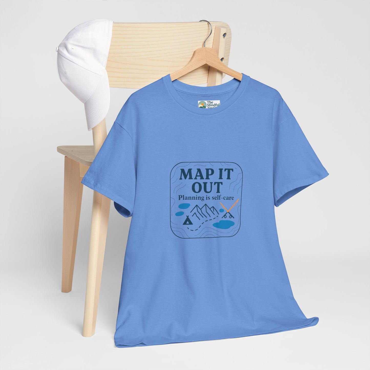 Map It Out T-Shirt – Planning Is Self-Care Tee