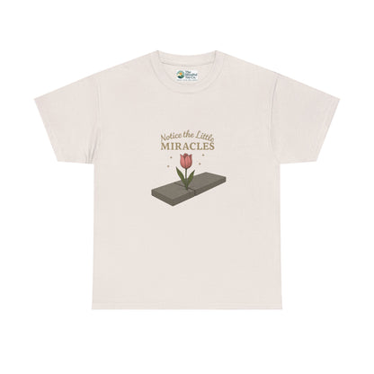 Notice the Little Miracles T-Shirt – Inspirational Mindfulness Tee