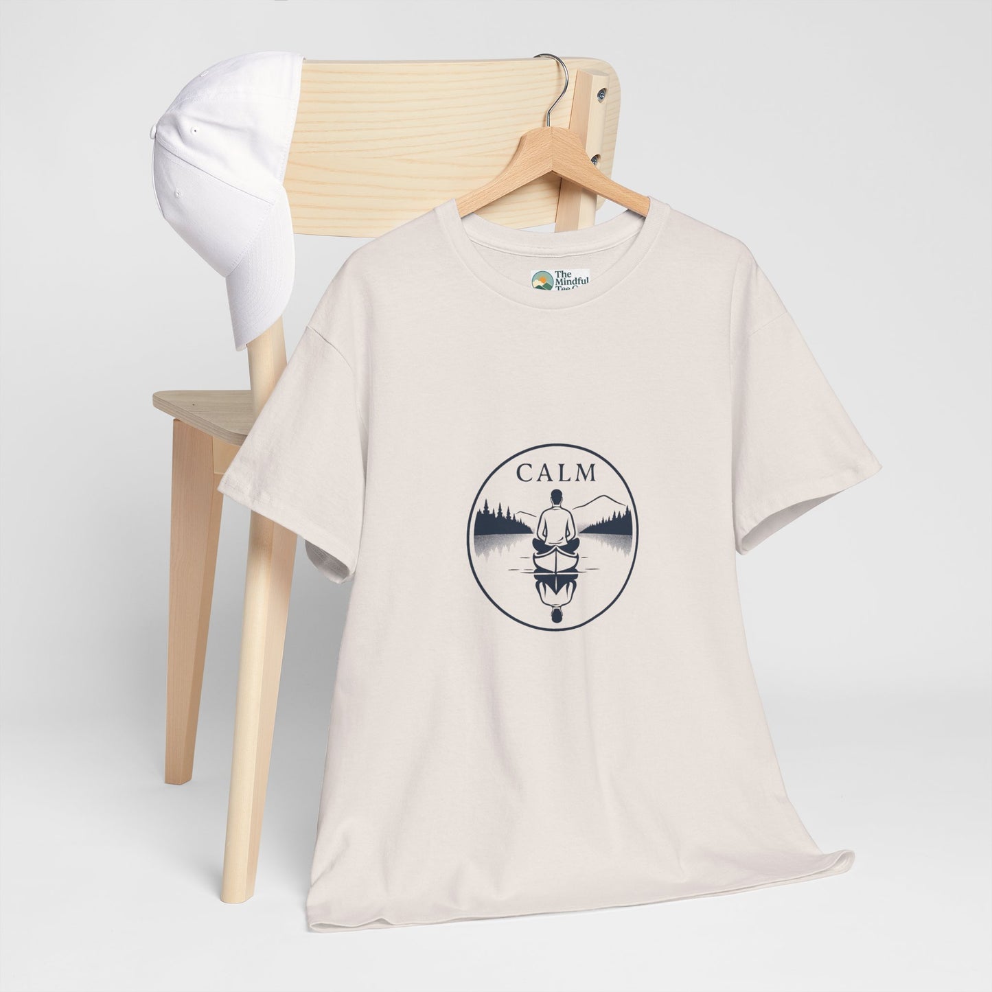 Calm T-Shirt – Minimalist Meditation Tee