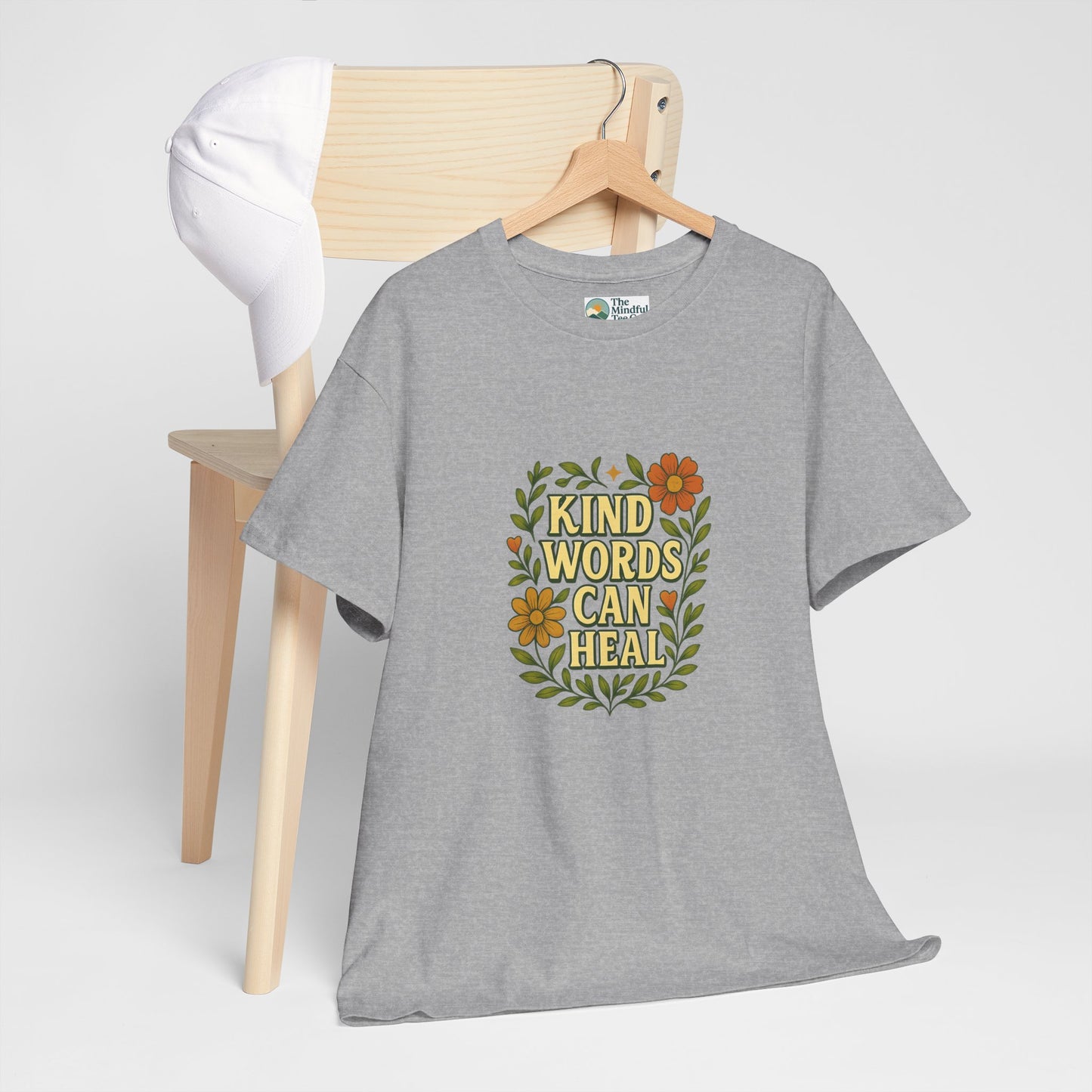 Kind Words Can Heal T-Shirt – Positivity Tee